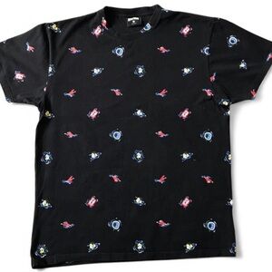 Ice Cream All-Over Graphic Tee Black | XL | Billionaire Boys Club T-Shirt